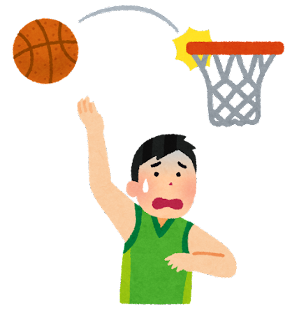 an illustration of a boy missing a shoot